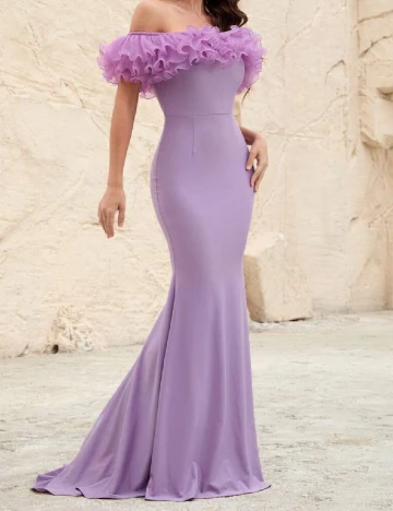 Rochie lunga Faeriesty, mov