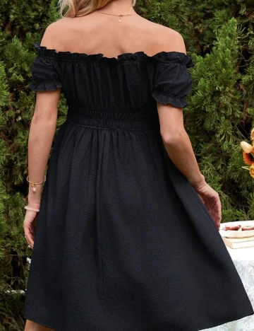 Rochie scurta SHEIN Maternity, negru Negru
