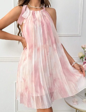 Rochie scurta SHEIN, roz