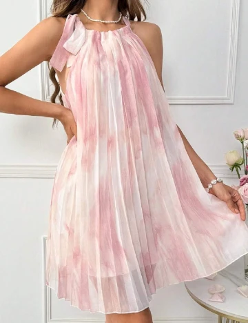 Rochie scurta SHEIN, roz