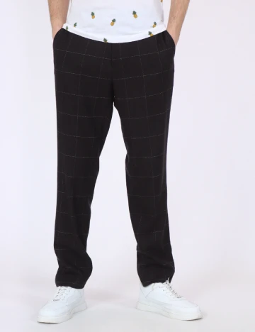 Pantaloni Reserved, negru