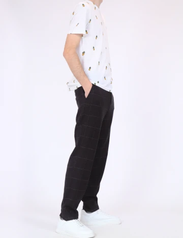 Pantaloni Reserved, negru