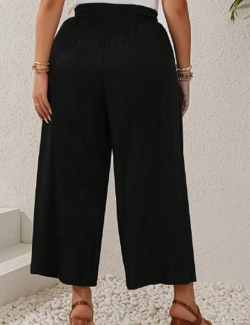 Pantaloni Emery Rose Curve, negru