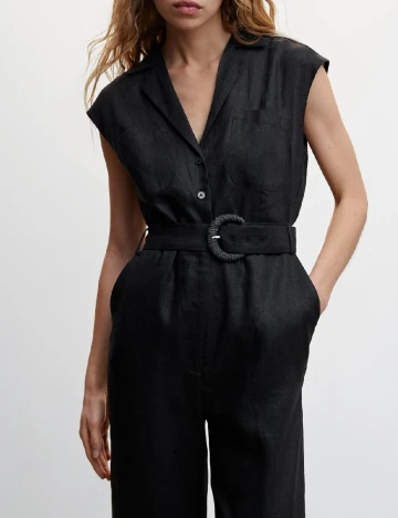 Salopeta Mango, negru Negru