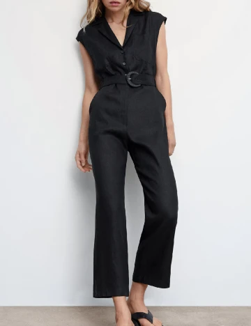Salopeta Mango, negru Negru