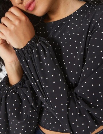 Top Pimkie, negru