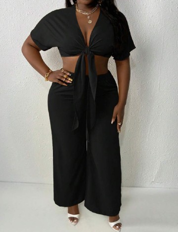 Compleu SHEIN CURVE, negru