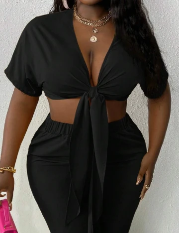 Compleu SHEIN CURVE, negru