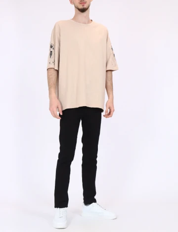 Tricou Reserved, crem