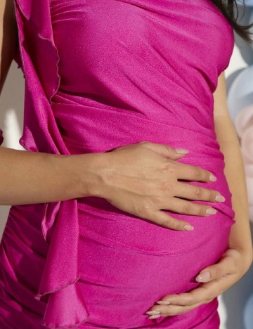 Rochie medie SHEIN Maternity, roz