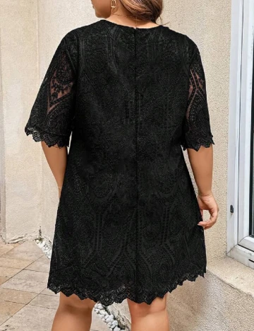 Rochie scurta SHEIN CURVE, negru