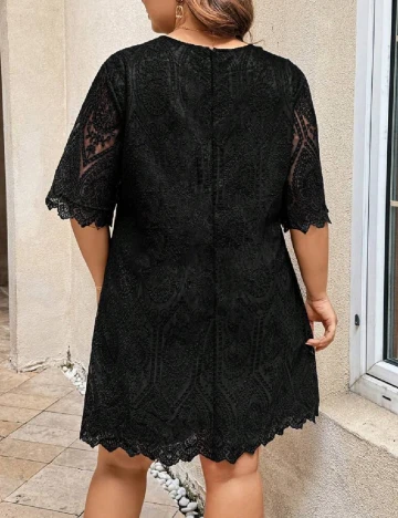 Rochie scurta SHEIN CURVE, negru