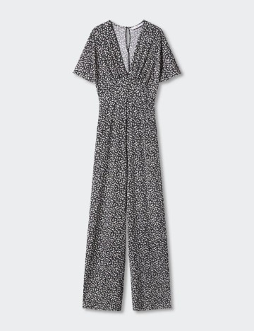 Salopeta Mango Violeta, negru