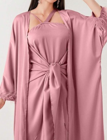 Rochie medie SHEIN, roz