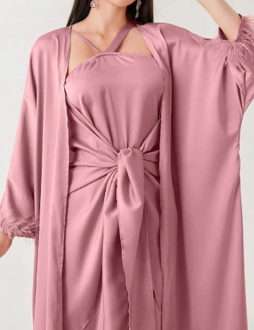 Rochie medie SHEIN, roz
