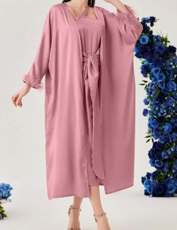 Rochie medie SHEIN, roz