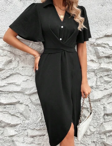 Rochie medie SHEIN, negru