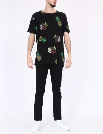 Tricou Reserved, negru