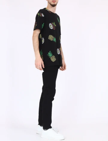Tricou Reserved, negru