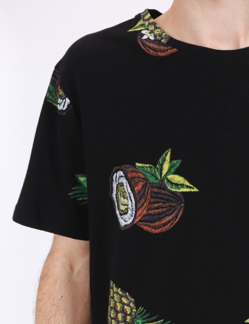 Tricou Reserved, negru