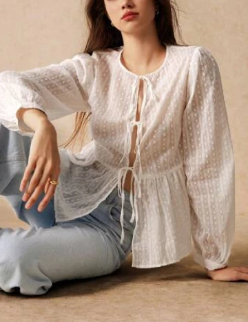 Bluza SHEIN, alb
