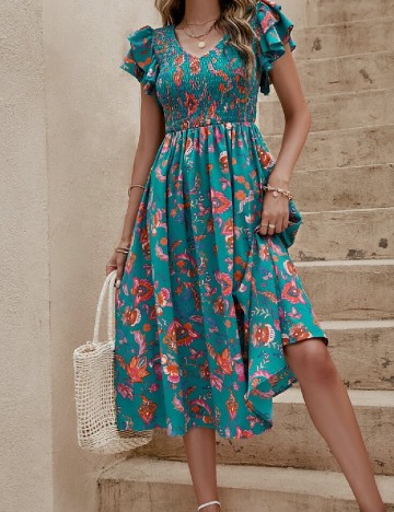 Rochie medie SHEIN, albastru