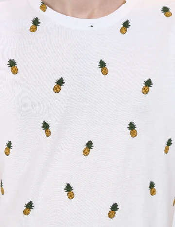 Tricou Reserved, alb