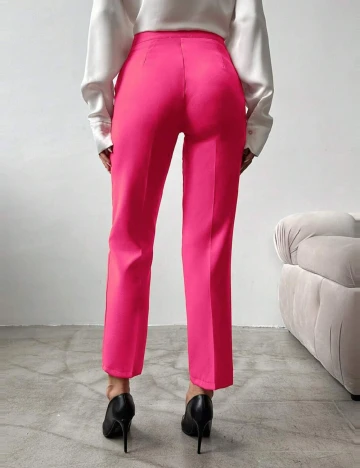 Pantaloni SHEIN, roz