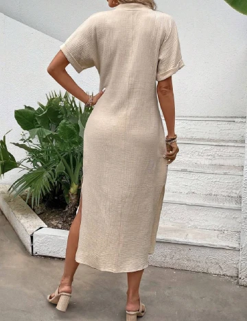 Rochie medie SHEIN, crem