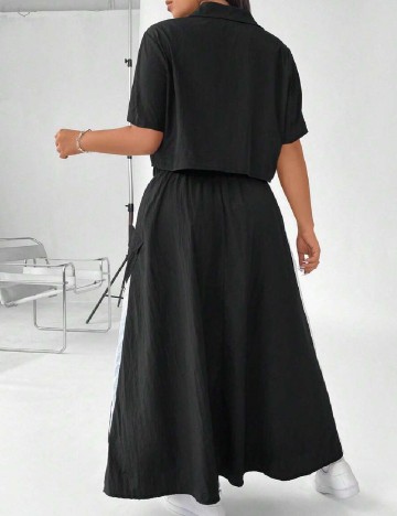 Compleu SHEIN CURVE, negru