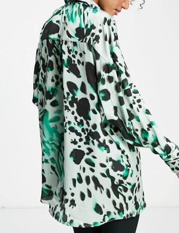 Camasa Oversize ASOS, verde