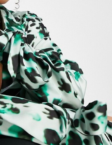 Camasa Oversize ASOS, verde