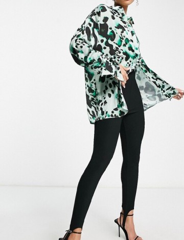 Camasa Oversize ASOS, verde