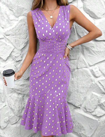Rochie medie SHEIN, mov