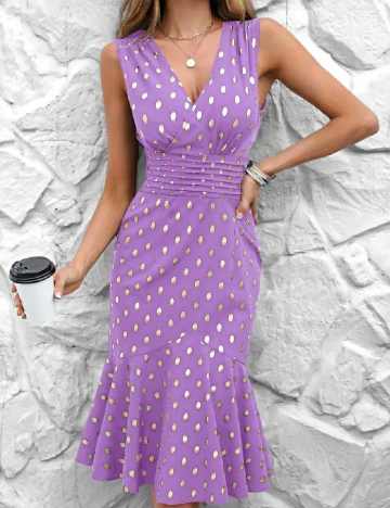 Rochie medie SHEIN, mov