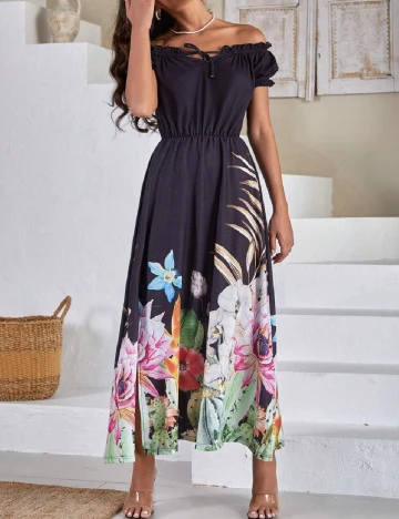Rochie lunga SHEIN, negru