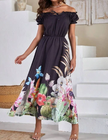 Rochie lunga SHEIN, negru