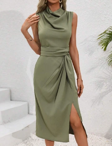 Rochie medie SHEIN, verde