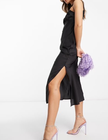 Rochie medie ASOS, negru