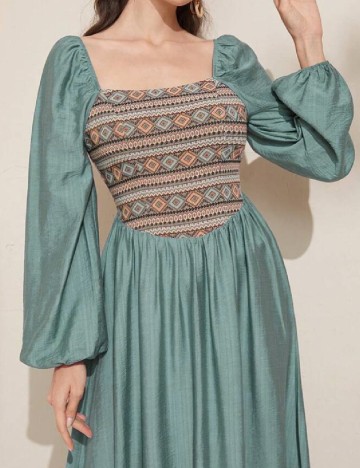 Rochie medie SHEIN, turcoaz