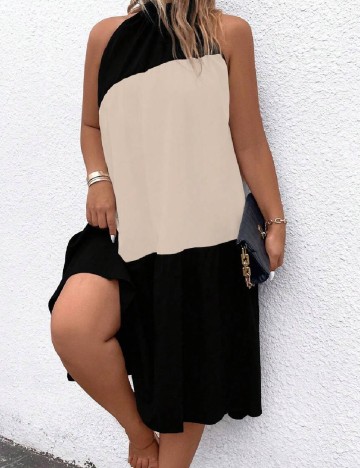 Rochie medie SHEIN CURVE, negru