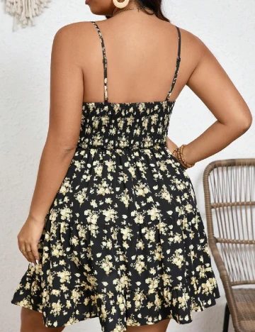 Rochie scurta SHEIN CURVE, negru
