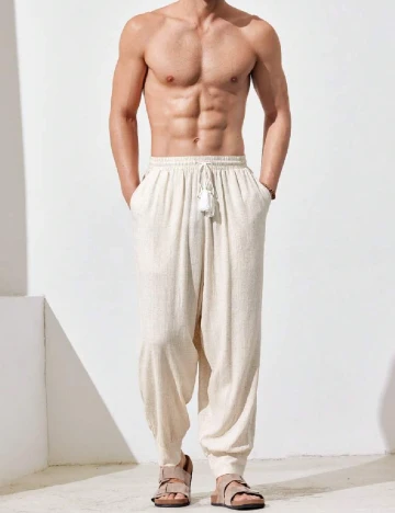 Pantaloni SHEIN, crem