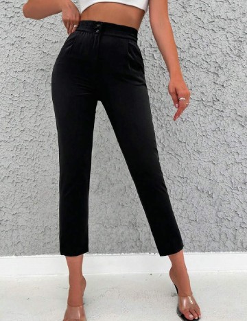 
						Pantaloni SHEIN, negru