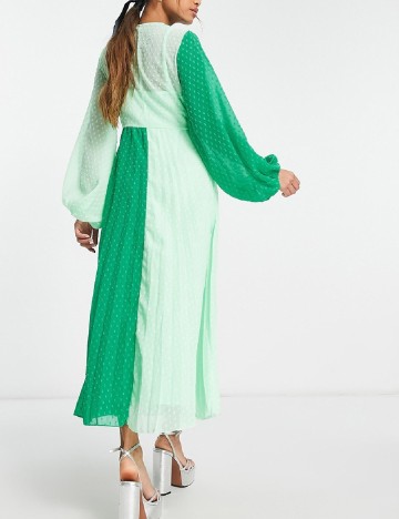 Rochie lunga ASOS, verde