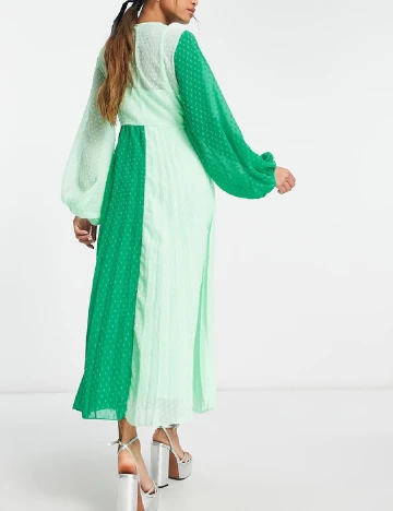 Rochie lunga ASOS, verde