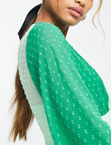 Rochie lunga ASOS, verde