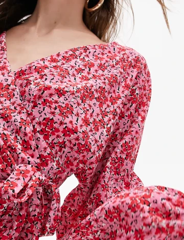 Rochie scurta Top Shop, roz