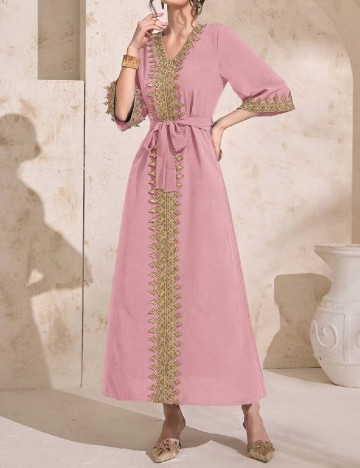 
						Rochie lunga SHEIN, roz