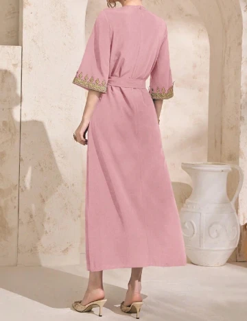 Rochie lunga SHEIN, roz Roz